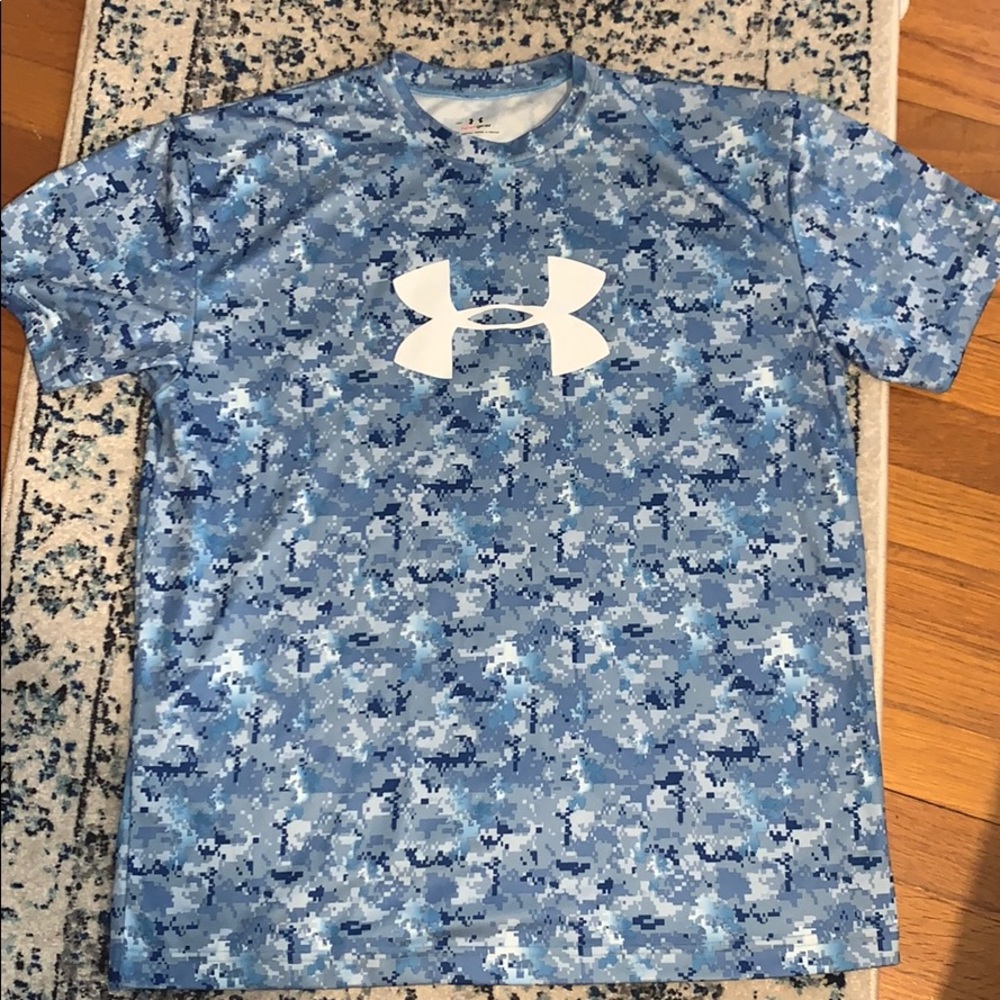 Under Armour Blue Camouflage- Medium